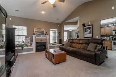 LR Gas Fireplace