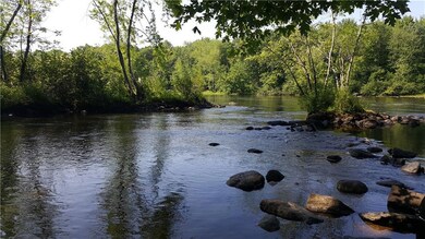 View of the public Saco River boat...