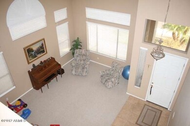 Looking down to Formal Living