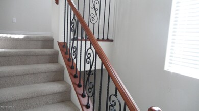 Custom wrought iron stairrail