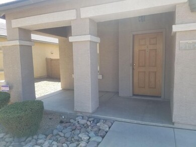 Front covered patio