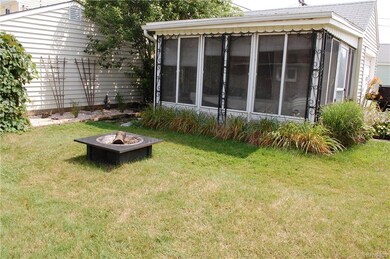 Great backyard for entertaining.