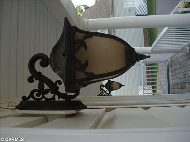 Exterior Front - Art Deco exterior lanterns