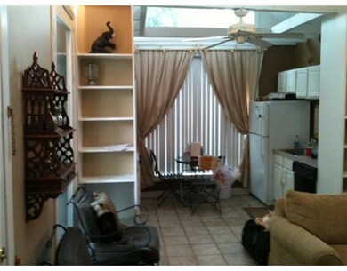 Kitchen. living room leads to kitchen
