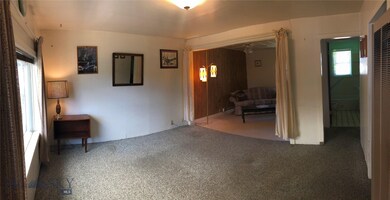 Living area from the front door