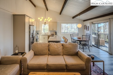 Notice the vaulted ceilings.