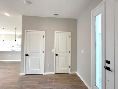 Coat Closet & Inside A/C Unit