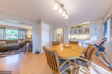 Dining room with loads of storage