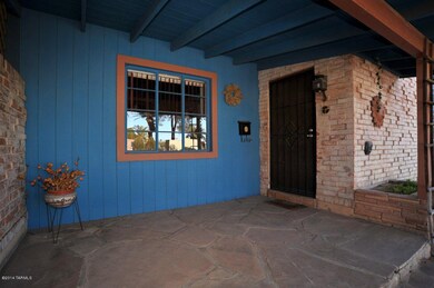 Front porch to SW