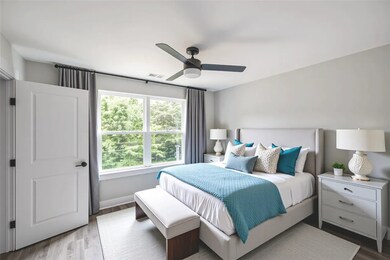 Staged Master Bedroom