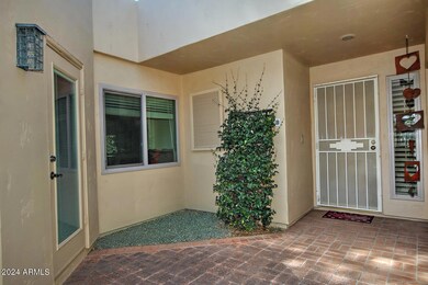 Gated Front Courtyard