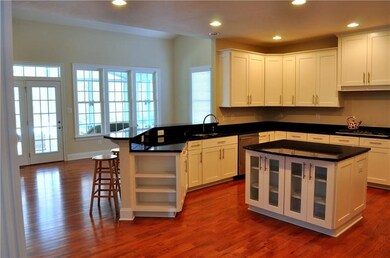 View of Kitchen looking into Morning Room.