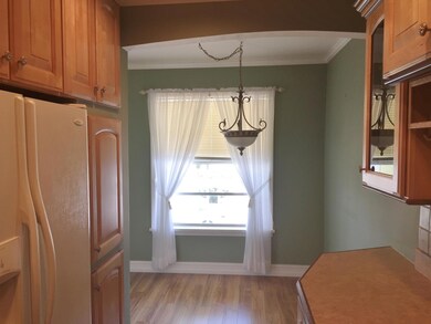 View into breakfast area