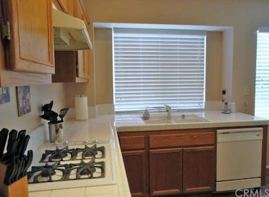 Lots of counter space plus built-in stove top and 