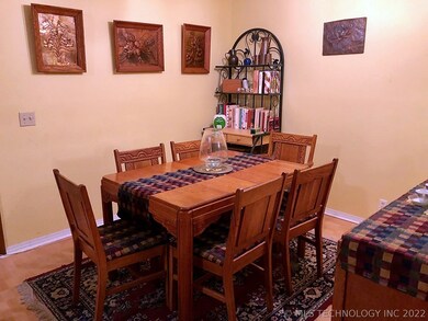 Between the two living areas is where you'll find