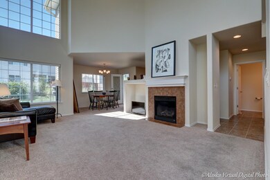 Spacious 2-Story Living Room