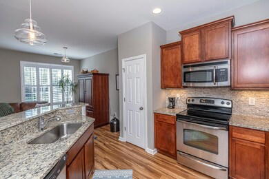 Kitchen Looking into Family Room