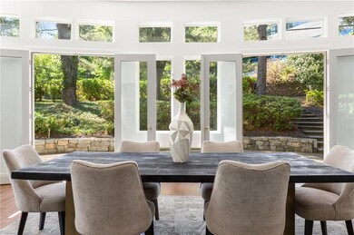 Sunroom with wood finished floors