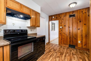 Kitchen and view to Living Room
