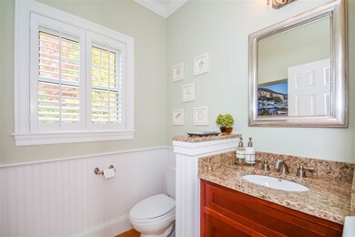 Granite counters, tile floors, Plantation shutters