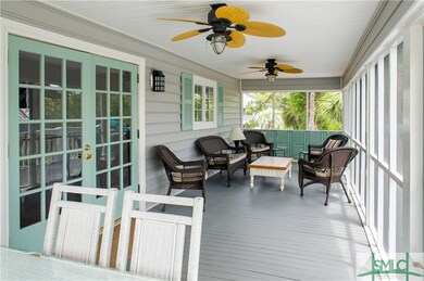 Screen Porch with plenty of room for a seating are