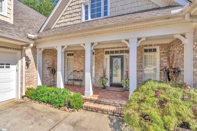 Brick pavers on front porch floor