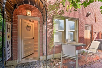 side entry to 2nd floor apartment