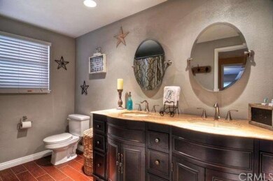 Remodeled Guest Bath: Wood Tile Floor, Designer Va