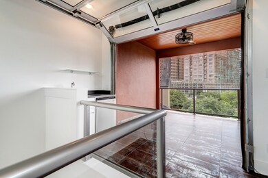 Fabulous 4th floor entertaining space with garage
