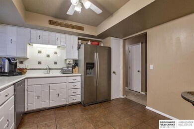 Kitchen toward Sink and Hallway