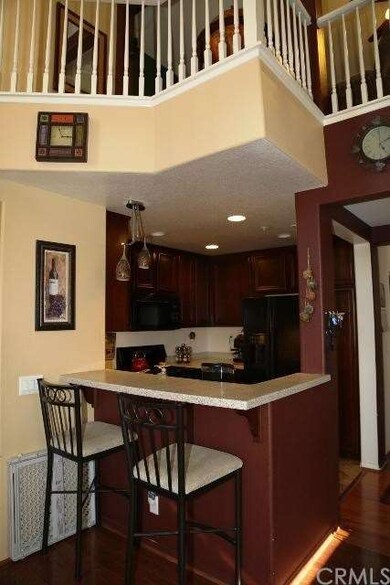 Kitchen bar top great for entertaining.