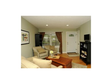 Living Room with Hardwood floors