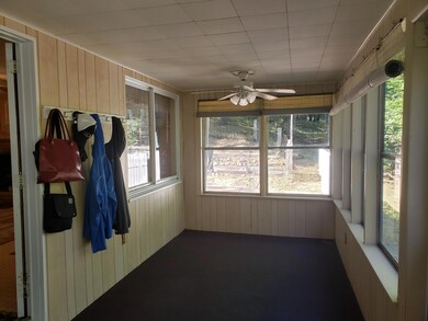Enclosed front porch