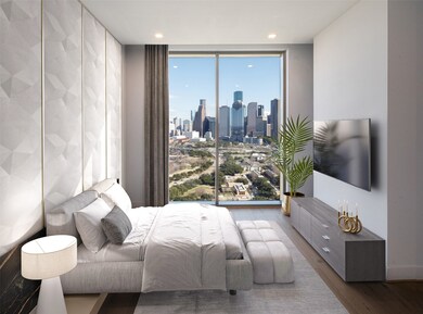 Secondary bedroom features ensuite with downtown v