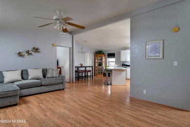 Living Room Looking to Kitchen