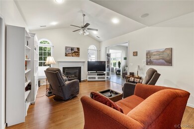 The great room has sound surround with volume control.