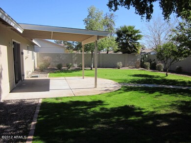 Back patio