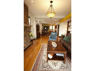 Living Room. Main floor plan, with a deck off of t