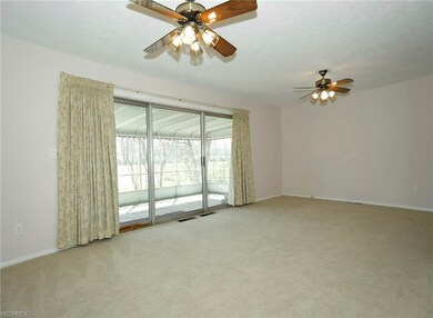 23'13' back living room  Two ceiling fans with lig