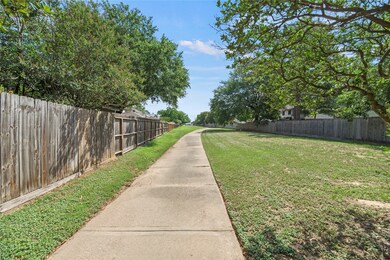 Walking trail behind the house.