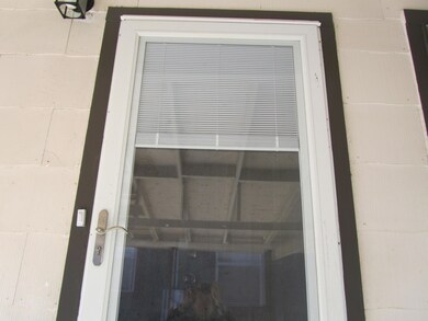 Storm Door w/ Interior Blinds