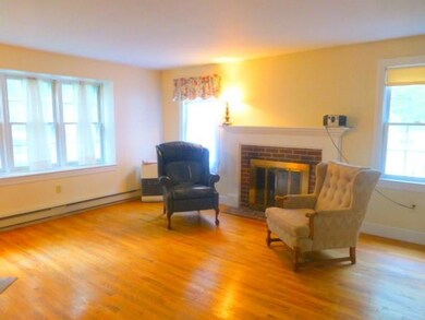 BRIGHT & SUNNY LIVING ROOM WITH WOOD...