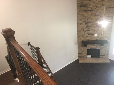 Not actual home, but 2 story fireplace the family room!