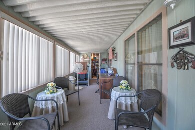 Enclosed patio