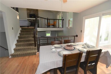 Dining area - walk out to deck or up to sitting ar