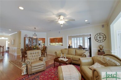 This view shows the open floor plan from great roo