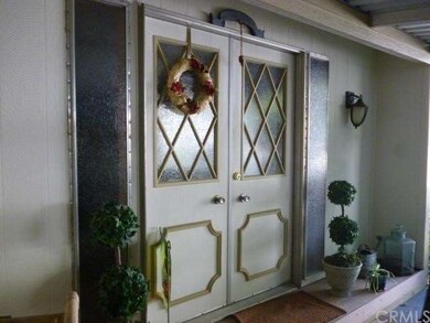 Double door entry to living room