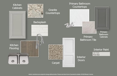 Interior design selections