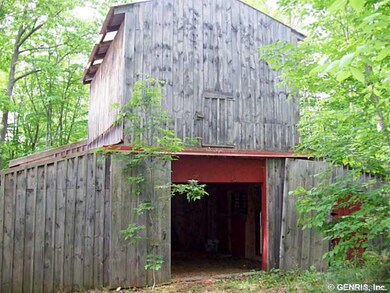 Stable/Barn. Enough space for 3 horses and  hay in