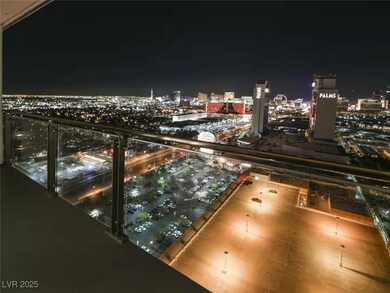 Amazing view at night from the terrace.